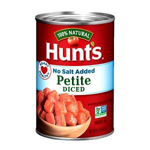 1/2 cup (126 g) Petite Diced Tomatoes (No Salt Added)
