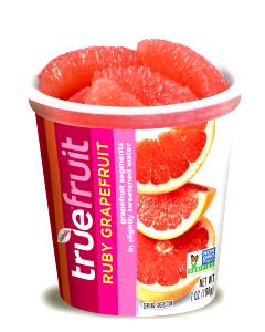 1/2 cup (126 g) True Fruit Light - Ruby Grapefruit