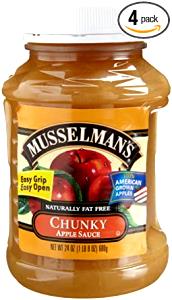 1/2 cup (127 g) Chunky Applesauce