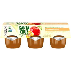 1/2 cup (128 g) Big Slice Apple Sauce with Apricots