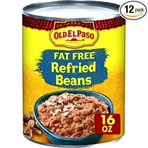 1/2 cup (128 g) Fat Free Refried Beans