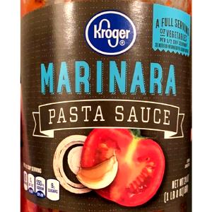 1/2 cup (128 g) Homestyle Marinara Pasta Sauce