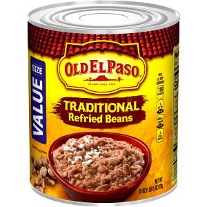 1/2 cup (128 g) Refried Beans
