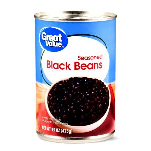 1/2 cup (128 g) Seasoned Black Beans with Vidalia Onions