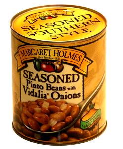 1/2 cup (128 g) Seasoned Pinto Beans with Vidalia Onions