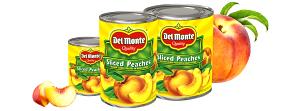 1/2 cup (128 g) Sliced Yellow Cling Peaches