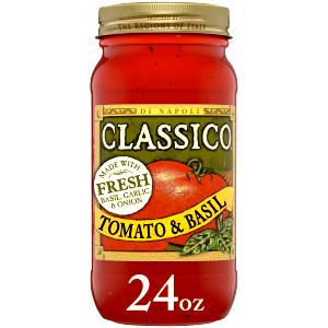 1/2 cup (128 g) Tomato Basil Garlic Pasta Sauce