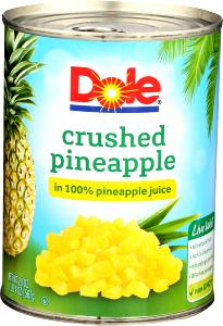 1/2 cup (129 g) Crushed Pineapple
