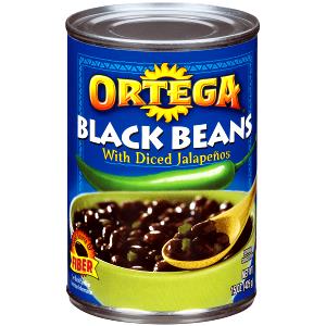 1/2 cup (130 g) Black Beans Spicy
