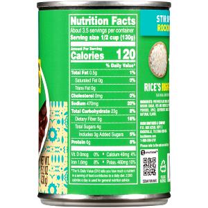 1/2 cup (130 g) Caribbean Black Beans