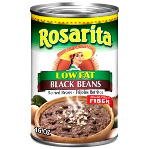 1/2 cup (130 g) Fat Free Refried Black Beans