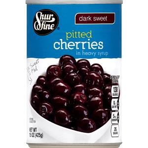 1/2 cup (130 g) Frozen Dark Sweet Pitted Cherries