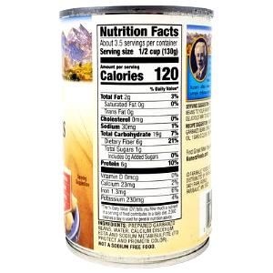 1/2 cup (130 g) Garbanzo Beans No Salt Added