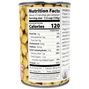 1/2 cup (130 g) Garbanzo Beans