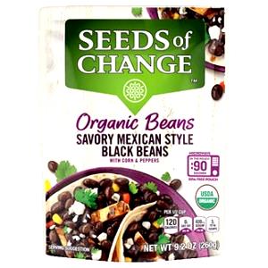 1/2 cup (130 g) Organic Beans Savory Mexican Style Black Beans