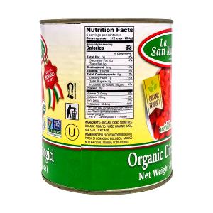 1/2 cup (130 g) Organic Diced Tomatoes Basil & Garlic