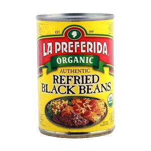 1/2 cup (130 g) Organic Refried Black Beans