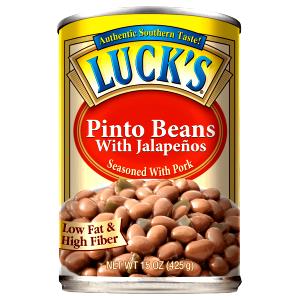 1/2 cup (130 g) Pinto Beans with Jalapeños