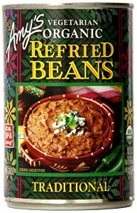 1/2 cup (130 g) Vegetarian Organic Refried Beans Traditional