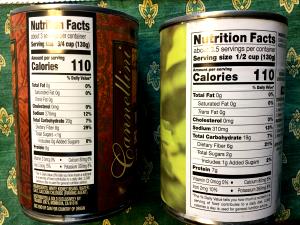 1/2 cup (130 g) White Kidney Beans