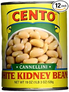 1/2 cup (130 g) White Kidney Cannellini Beans