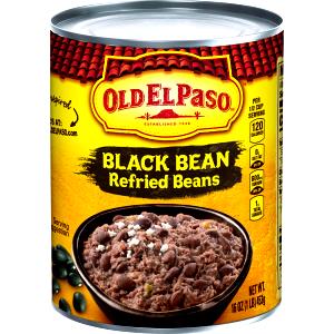 1/2 cup (134 g) Black Refried Beans