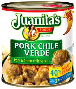 1/2 cup (140 g) Chile Verde Pork in Green Sauce