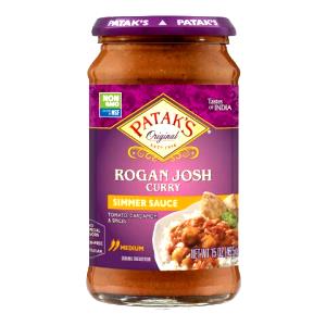 1/2 cup (140 g) Rogan Josh Curry Cooking Sauce