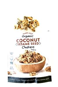 1/2 cup (19 g) Organic Coconut Sesame Seed Clusters Snack