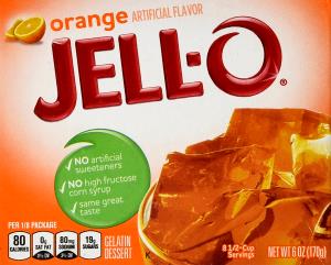 1/2 cup (22 g) Orange Gelatin