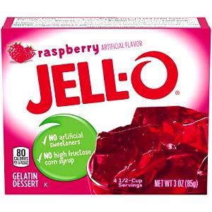 1/2 cup (22 g) Raspberry Gelatin
