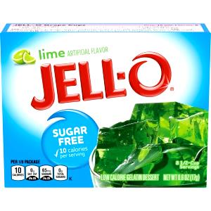 1/2 cup (2.5 g) Sugar Free Mixed Fruit Gelatin