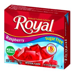 1/2 cup (2.5 g) Sugar Free Raspberry Gelatin
