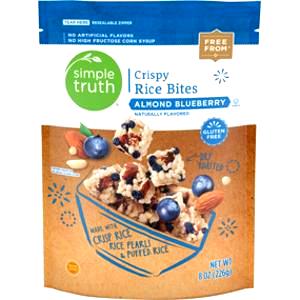 1/2 cup (28 g) Crispy Rice Bites Almond Blueberry