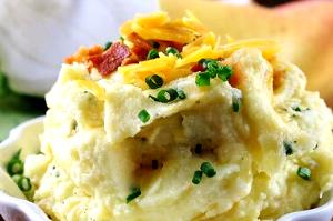 1/2 cup (28 g) Fully Loaded Mashed Potatoes
