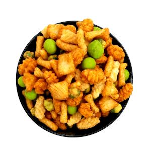1/2 cup (28 g) Rice Crackers with Wasabi Green Peas