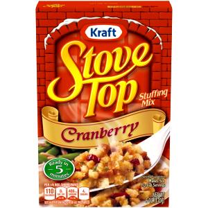 1/2 cup (28 g) Stove Top Cranberry Stuffing Mix