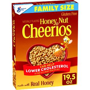 1/2 cup (30 g) Gluten Free Honey Nut Cereal
