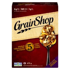 1/2 cup (30 g) Grain Shop High Fiber Crisp