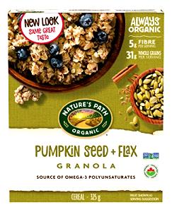 1/2 cup (30 g) Organic Flax Plus Granola Cereal