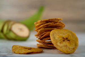 1/2 cup (30 g) Plantains with Sea Salt