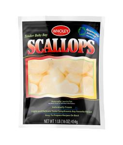 1/2 cup (4 oz) Farm Raised Bay Scallops