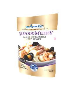 1/2 cup (4 oz) Seafood Medley