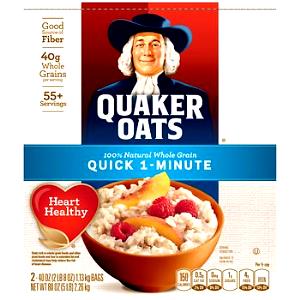 1/2 cup (40 g) 100% Natural Quick Oats