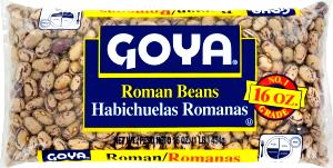 1/2 cup (40 g) Roman Beans
