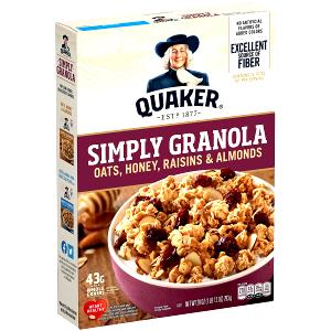 1/2 cup (48 g) Natural Granola - Oats, Honey & Almonds