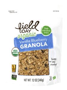 1/2 cup (48 g) Organic Vanilla Blueberry Granola