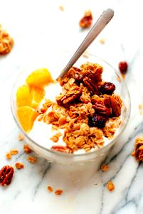 1/2 cup (50 g) Cranberry Orange Granola