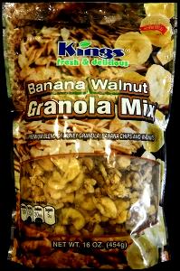 1/2 cup (52 g) Organic Banana Walnut Granola