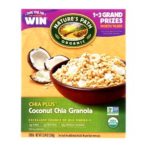 1/2 cup (55 g) Coconut Chia Granola Cereal